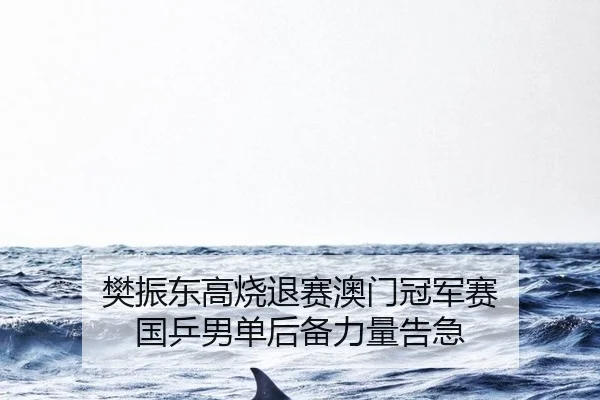 樊振东高烧退赛澳门冠军赛 国乒男单后备力量告急